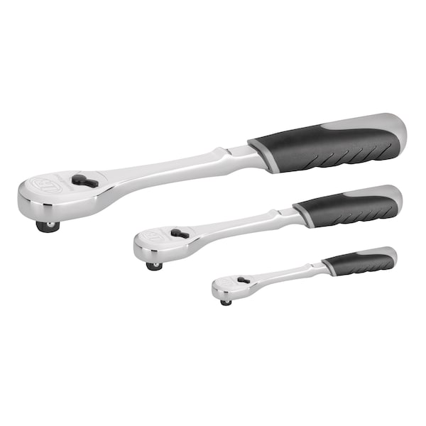 3 Piece 90 Teeth Ratchet Master Set
